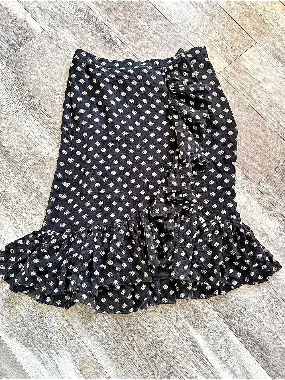 Tory Burch Black Kingfish Indie Skirt